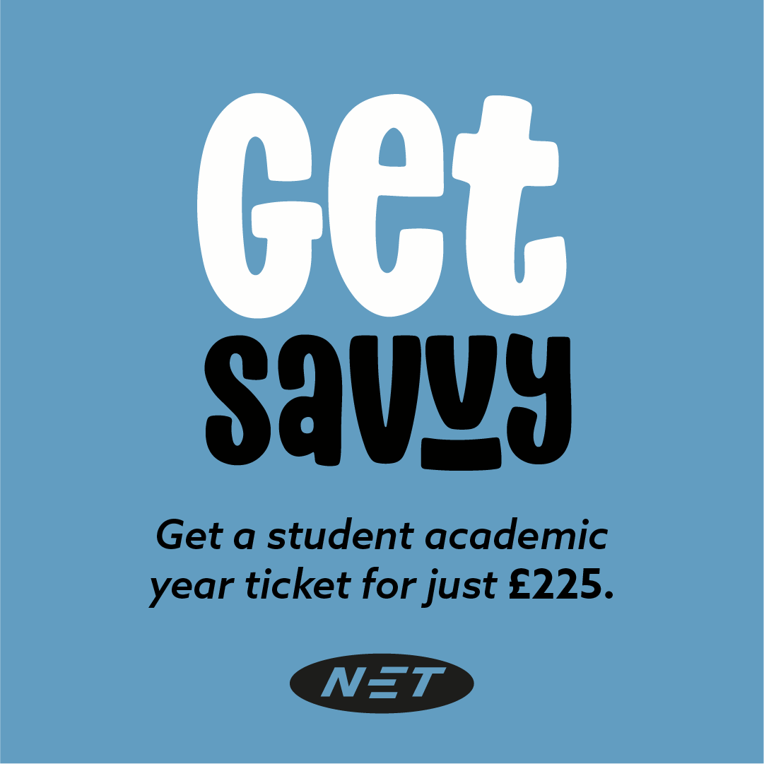 NETTram's tweet photo. Students! @UniofNottingham @TrentUni @NottmCollege 

You can get yourselves around #Nottingham all year for just £225 with our academic offer.

To get it, download our app ‘NetGo!’

#weareuon #nottinghamtrentuniversity #nottinghamcollege #nottscollege #nottsfreshers https://t.co/Kl6IFC8EnX