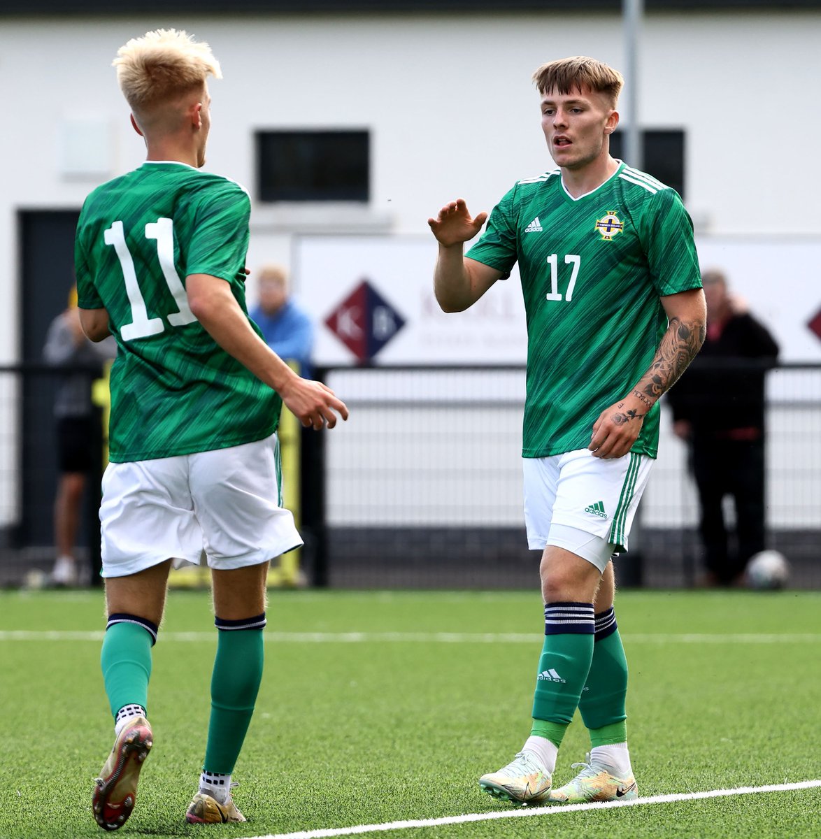 📷 A special moment for <a href="/ChrisMckee02/">christopher mckee</a> who netted his first goal for the 21s today #GAWA