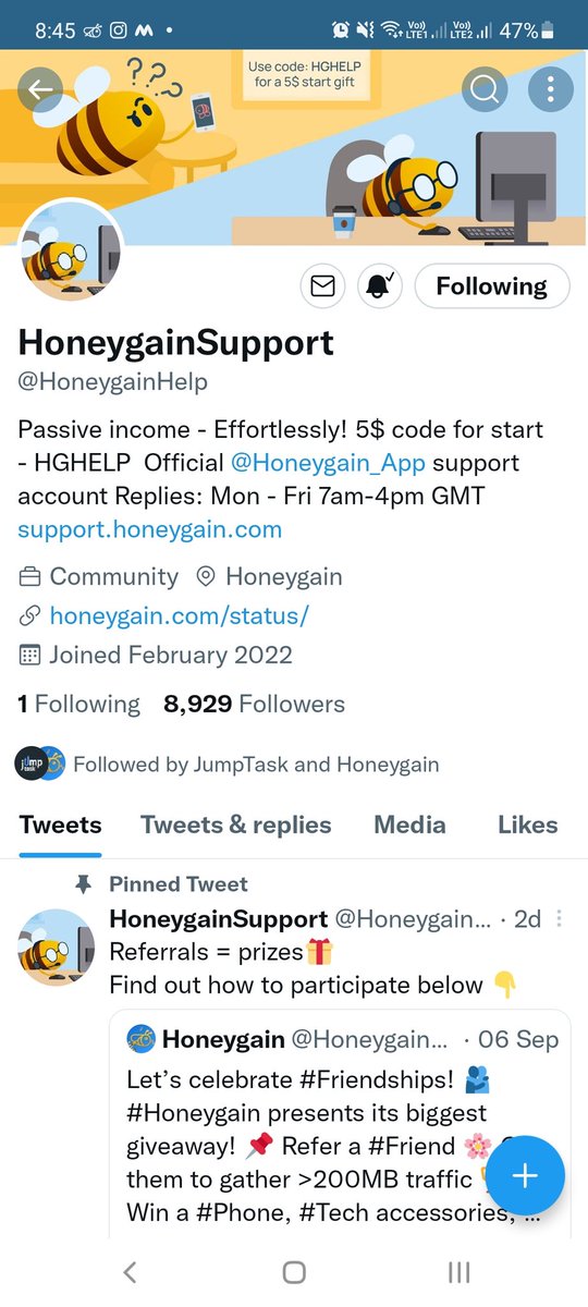 7x7xtreme's tweet photo. @Honeygain_App @HoneygainHelp https://t.co/USNLHgi54G
Lets GOOOOO🎉 https://t.co/hGDWG5WEuq