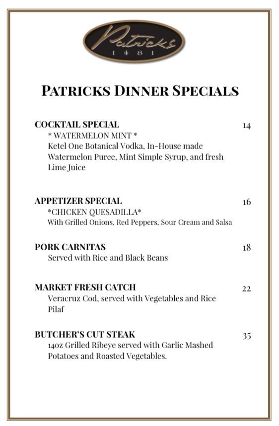 Patricks1481's tweet photo. An amazing ambiance for any occasion.  From a place to meet after work for happy hour, to bringing a special someone out for a casual date. 
Check out our FB for more info: https://t.co/KK1cL26n0v https://t.co/QiQAUwUGO1