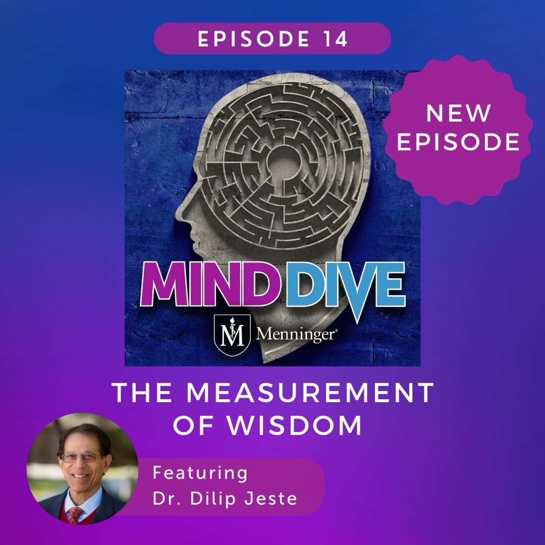 Wise beyond your years? Find out using the “San Diego Wisdom Scale” co-created by the latest #MindDivePodcast guest Dr. Dilip Jeste! Dive into this exploration of the neurobiology and measurement of wisdom with one of its most prolific researchers bit.ly/3eBJ8Q4.