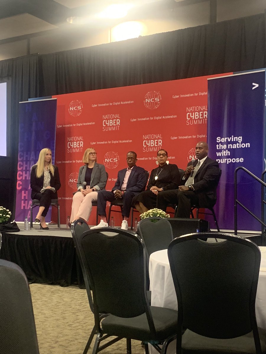 “Strategic, intentional, relational.” “Choose the change.” “Celebrate our differences as assets.” This #DiversityandInclusion dialog at <a href="/NatlCyberSummit/">NationalCyberSummit</a> gave wisdom and plenty to reflect on. Great speakers from <a href="/FBI/">FBI</a> <a href="/USArmy/">U.S. Army</a> <a href="/UAHuntsville/">University of Alabama in Huntsville (UAH)</a> <a href="/huntsvillecity/">City of Huntsville, AL</a> and <a href="/AccentureFed/">Accenture Federal</a> #NCS2022