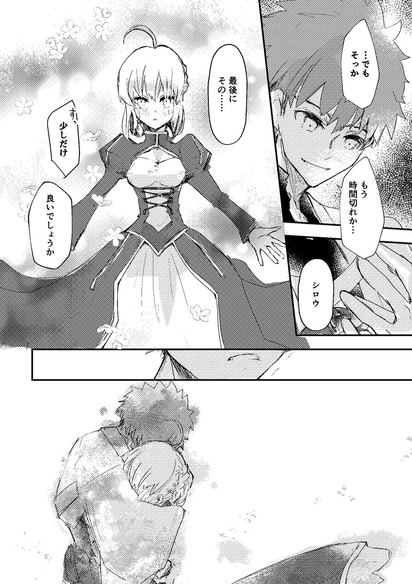 カルデアのアルトリアと衛宮士郎が会う話 1/2
※士剣+ちょい村キャス
※SNセイバールートED後前提
※妄想時空設定 