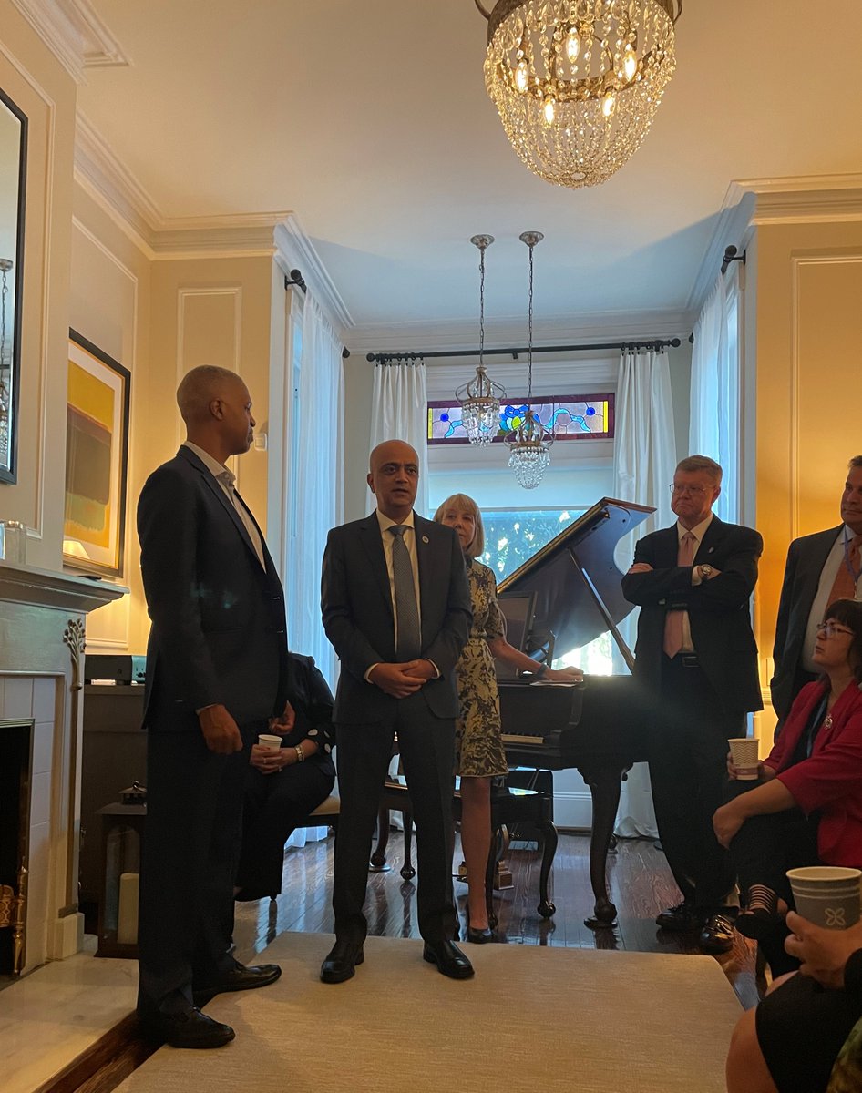 KumudAcharya's tweet photo. Thank you to @DRIScience Foundation Co-Vice Chair Kristin McMillan Porter and Jon Porter for hosting breakfast and an opportunity for me to share about DRI’s impactful science that inspires solutions. #LVinDC https://t.co/tY2tGQadLA