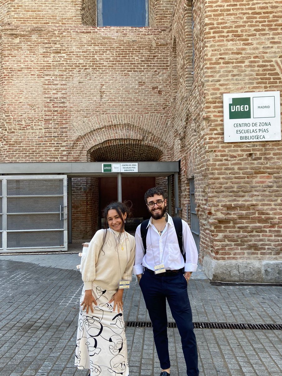gk_uria's tweet photo. Qué feliz por haber compartido el ocurrir de esta vivencia. Mi amiga Sabela [@jesucristisima] y un servidor hemos participado en el XIV Congreso Internacional de la Sociedad Hispánica de Antropología filosófica [SHAF]. Allí hemos hablado de fenomenología, lo poético y la técnica. https://t.co/8rhtJvS929