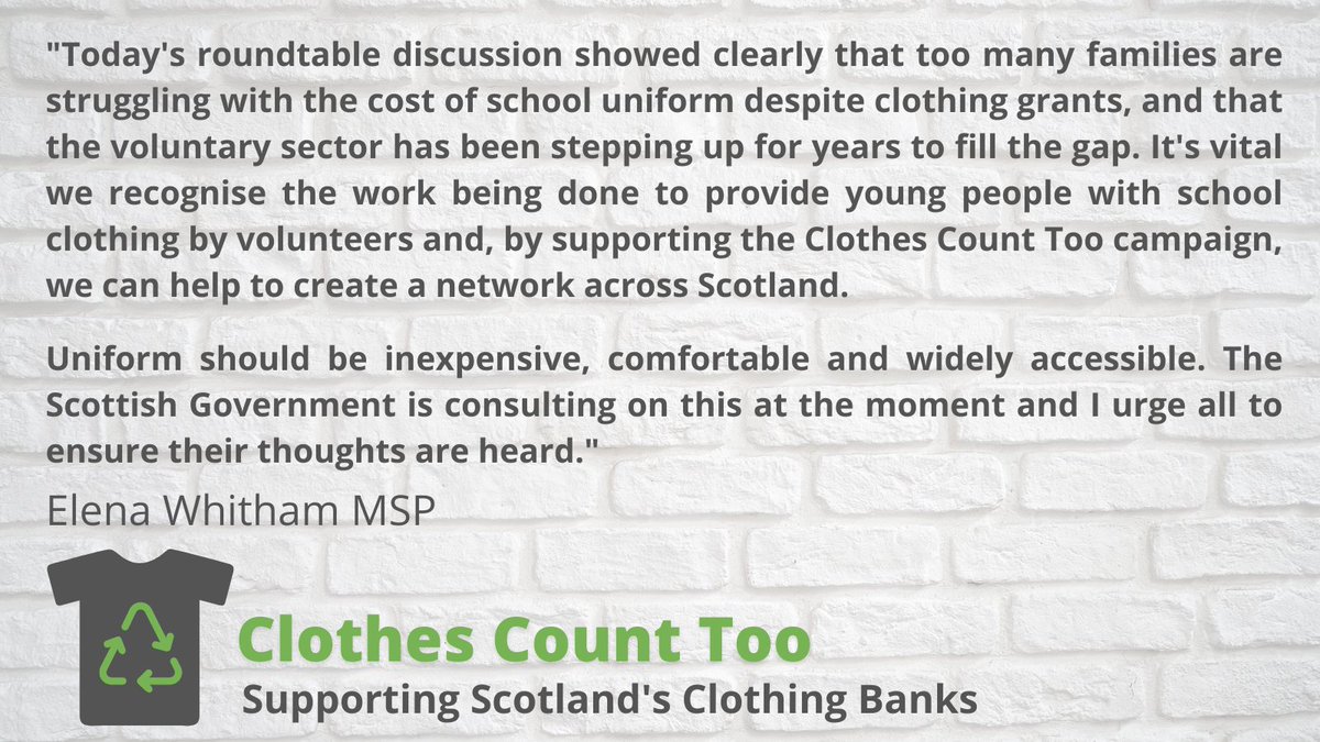 Clothes Count Too tweet media