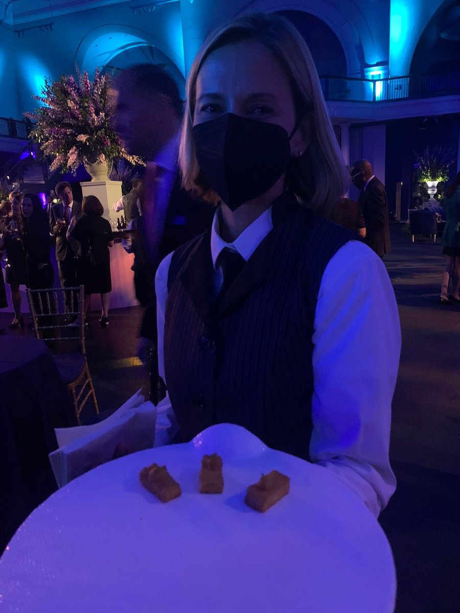 AHadjichrysanth's tweet photo. So pleased to see that #haloumi got to be a part of the delicacies offered at @POTUS #UNGA77 reception https://t.co/M847jxpqdv