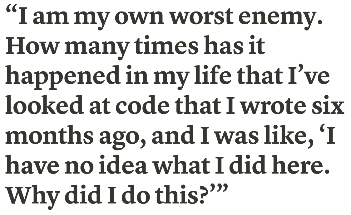 Got interviewed by <a href="/katarinazimmer/">Katya Zimmer</a> for an article in The Scientist. How can we make science coding practices better? Let's give trainees the tools and the structured instruction they need the-scientist.com/careers/how-to…