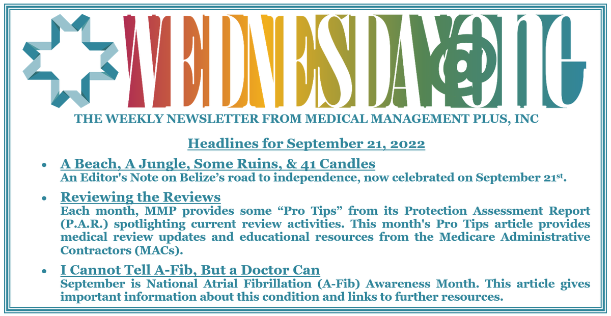 RTMDInsights's tweet photo. This week's issue of Wednesday@One spotlights current review activities from the MACs. For a free subscription to Wednesday@One, go to https://t.co/rq9LSq0N00 https://t.co/PYj7w0Jvid