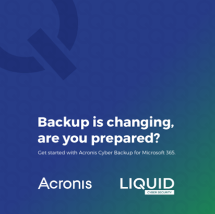 263Chat's tweet photo. Reliable
Easy-To-Use
Secure
Backup… With Acronis Cyber Backup now available through Liquid Cloud
Learn more: https://t.co/0nsoxFwsj9
#LiquidCloud #Acronis #CloudBackup #WeAreLiquid
@LiquidInTech https://t.co/9Qc934bKKw