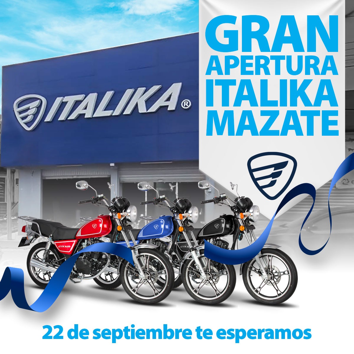 📢¡Estamos en Mazatenango! 
Seguimos creciendo y nos expandimos para brindarles a los guatemaltecos un transporte, divertido, eficiente y de calidad. 
#ItalikaGuatemala 🇬🇹🏍️🛵 #ElMotorDeTuVida #Bikers