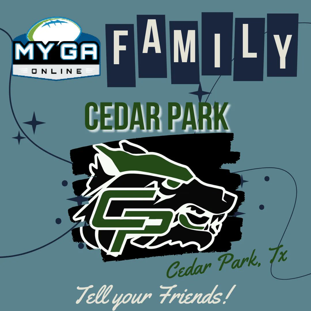 MyGAOnline's tweet photo. We want to welcome Cedar Park HS to the #MyGAFamily

Never too late in the season to start saving time. 

Check out why Cedar Park and other schools are joining the #MyGAFamily https://t.co/fDk9ofvLEZ