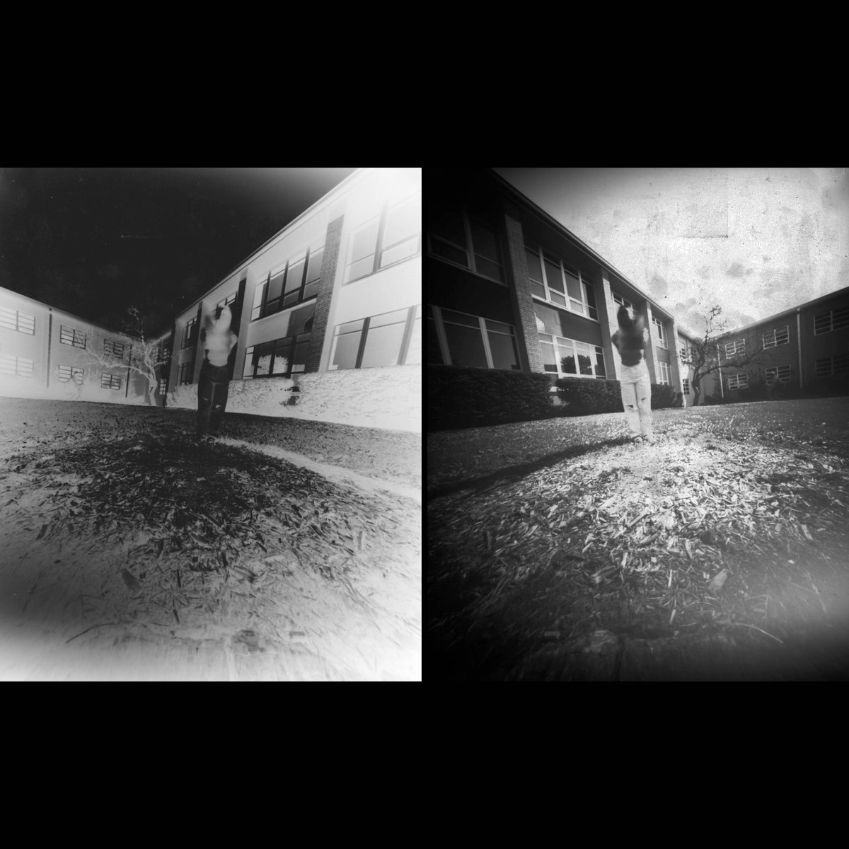 sbttrsweet's tweet photo. Technology 101: 30 second exposures during an impromptu pinhole adventure in the courtyard with AP 2D Studio students. Squeezing the last light out of these summer days. @220finearts https://t.co/xuXs60feB1