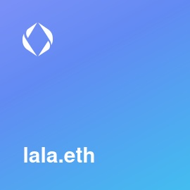 EnsSalesBot's tweet photo. lala.eth bought for 2.0 ETH (2,525.66 USD) on Opensea #ENS #Web3Names #EnsNames  

https://t.co/vi8IWzKFKi https://t.co/DBD34B1uo2
