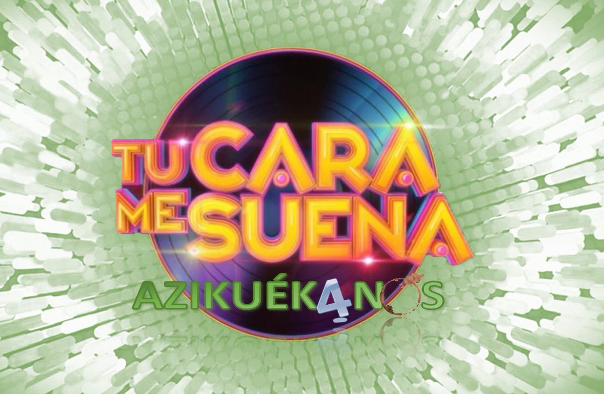 azikuekanos's tweet photo. ¡Empezamos en dos horas! #TuCaraMeSuena 19.30h https://t.co/TqNs03a0Vy