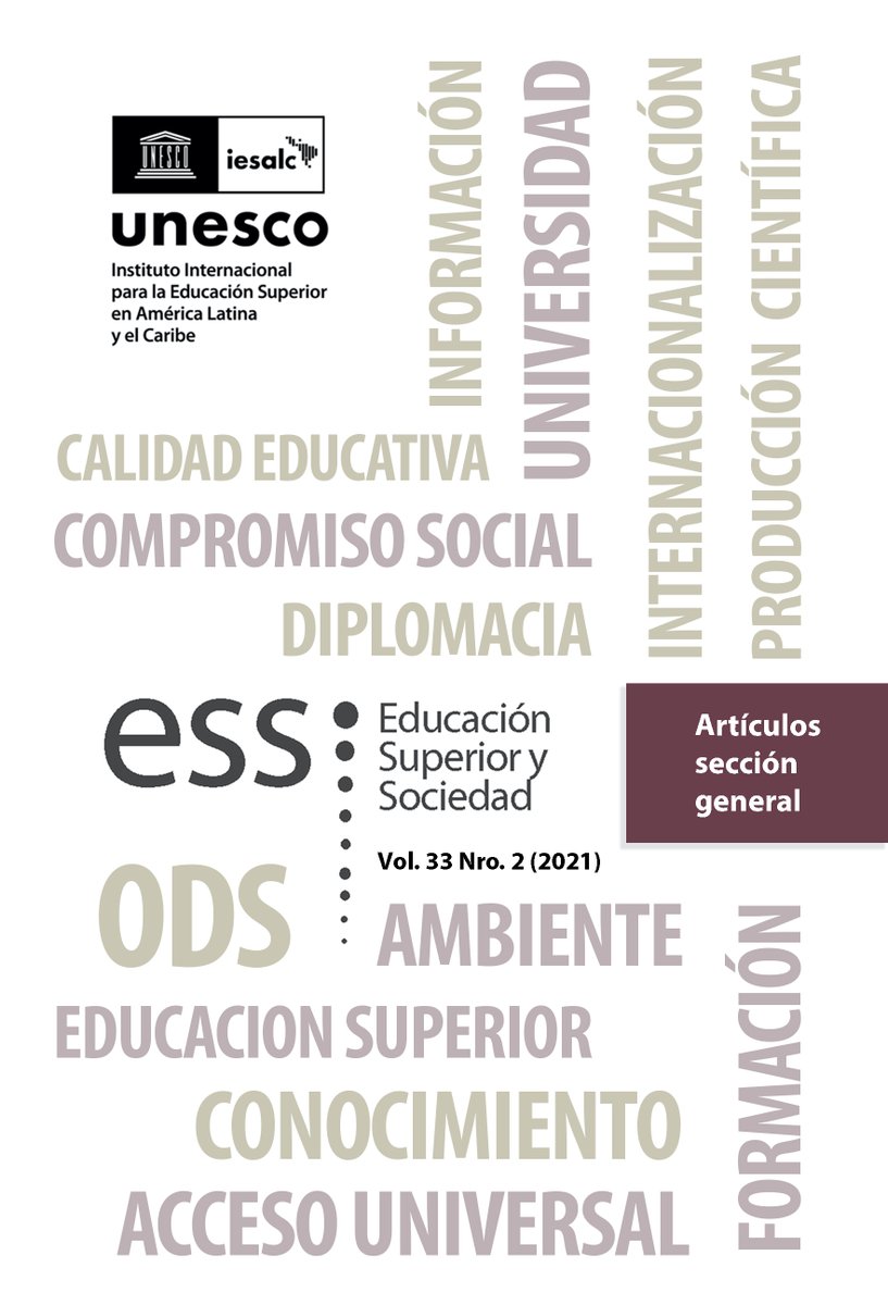 unesco_iesalc's tweet photo. Investigadores de la @unoesc 🇧🇷 analizaron los procesos de movilidad académica en estudios de pregrado y posgrado, entre sus profesores, estudiantes y técnicos administrativos | #Vol33 #Número2 de la #RevistaESS ➡️ https://t.co/IiyPD5cKT0 https://t.co/To4yQmTUbm
