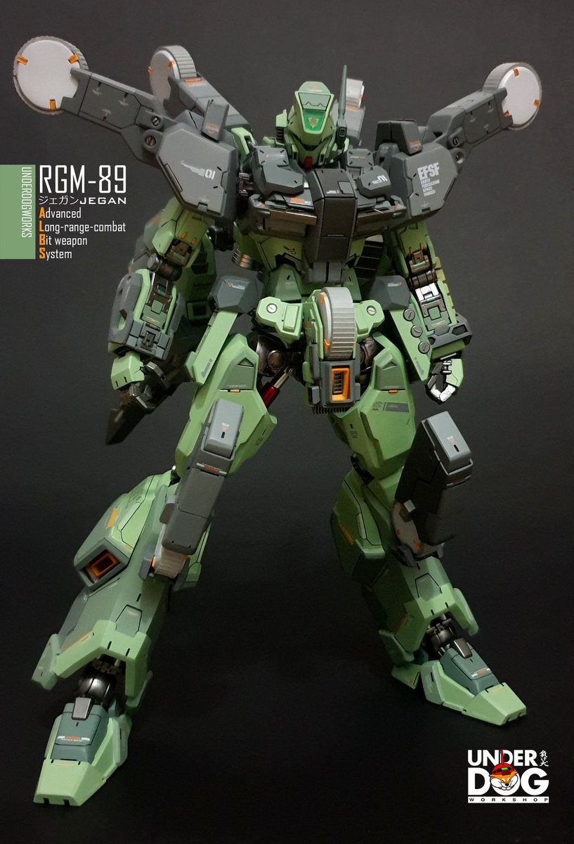 バンダイ MG 1/100 RGM-89 ジェガン 「機動戦士ガンダム逆襲の