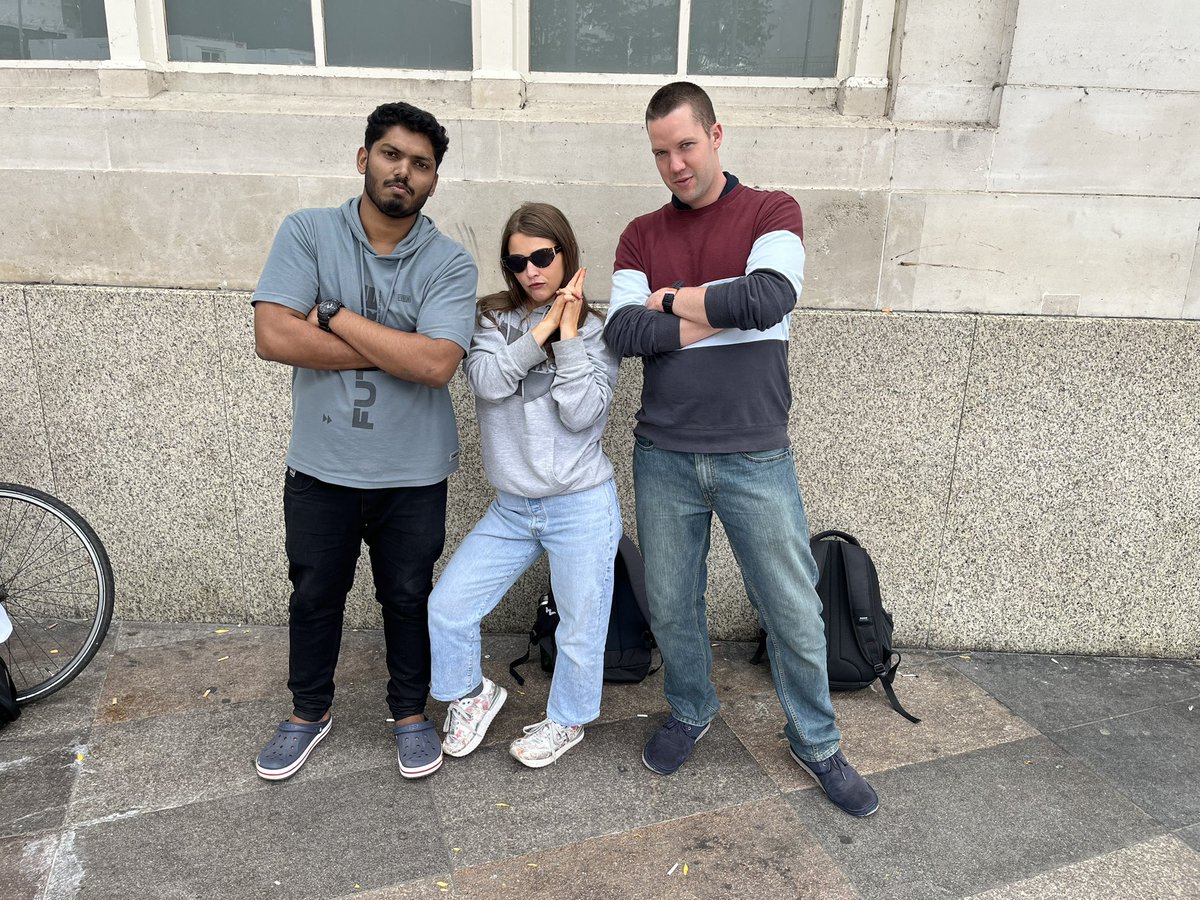 Alexand71495963's tweet photo. We completed our journey through Cardiff and have landed on our team name. We’re happy to announce ourselves as: Darryl’s Angels 😇 😇 😇 #THEChallenge @CardiffMetTHE Great chance to bond with our team and already looking forward to working with Emily and Jesbin again 💜 https://t.co/6e1Gd5SF6l