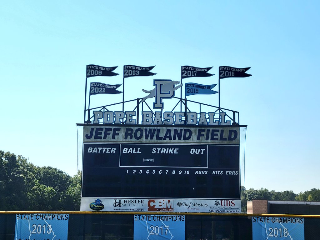 Pope Baseball tweet media