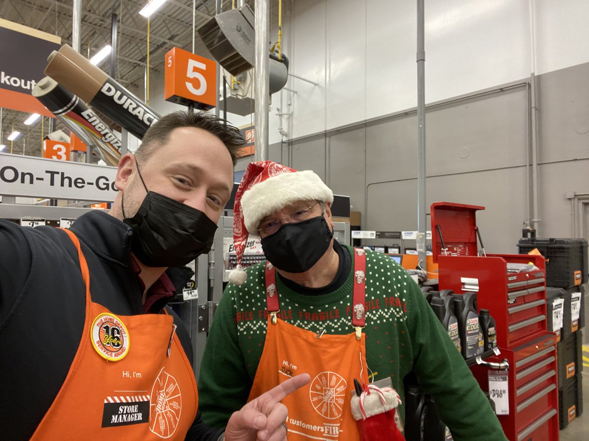 We lost a BELOVED associate this week. Richard “Dick” Abrams was a 17 year vet of The Home Depot and also an Air Force Veteran. He was absolutely loved by EVERYONE in our store and community. He will be greatly missed. We love you sir and we will see you again soon.