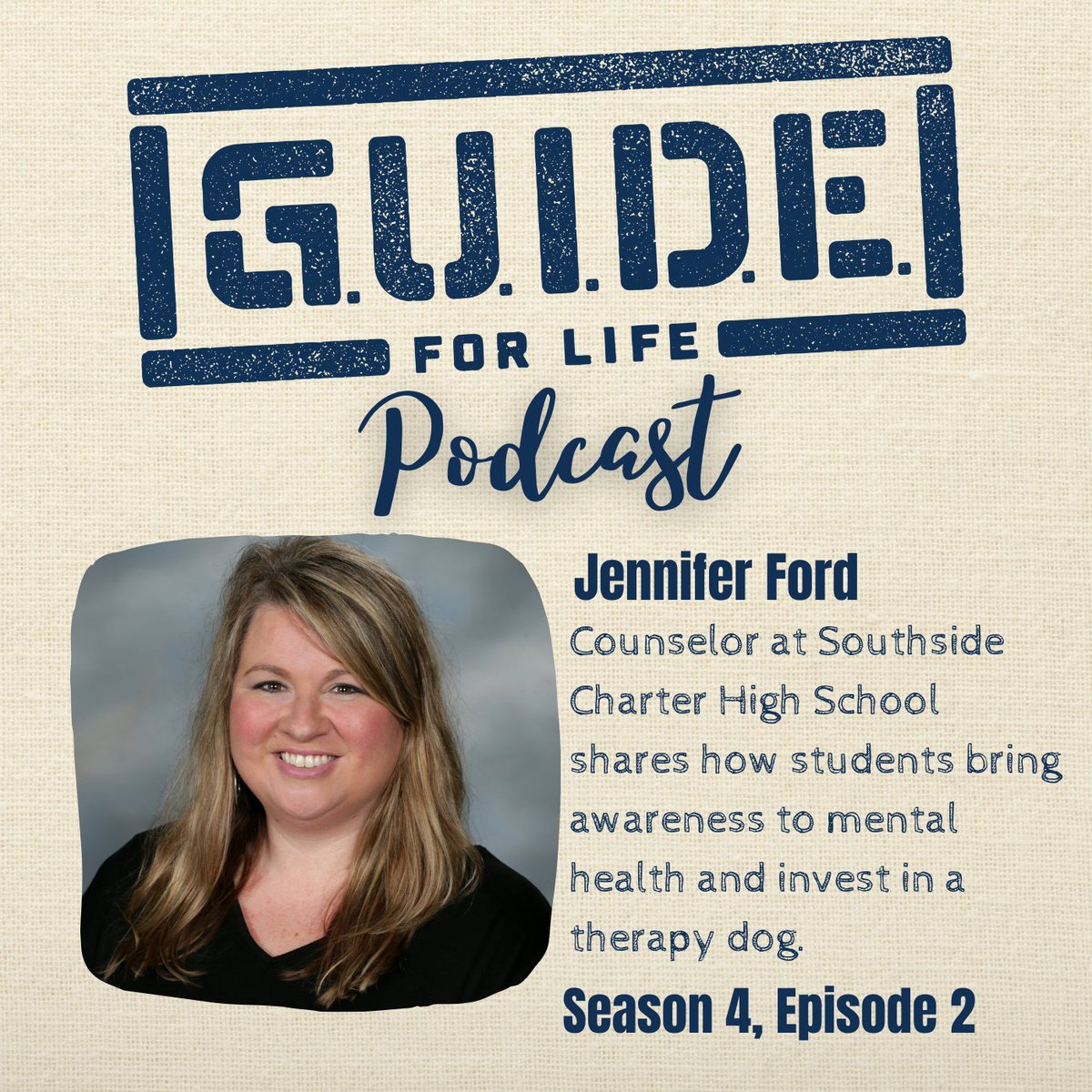 ArkansasEd's tweet photo. π Listen to the latest episode of the GUIDE for Life podcast at https://t.co/WYVsF9kzs1ββ or wherever you get your podcasts. #ARGUIDEforLife
Jennifer Ford, @Southside_SD, shares how students bring awareness to the importance of mental health and invest in a therapy dog. https://t.co/jRxQ6xB5eG
