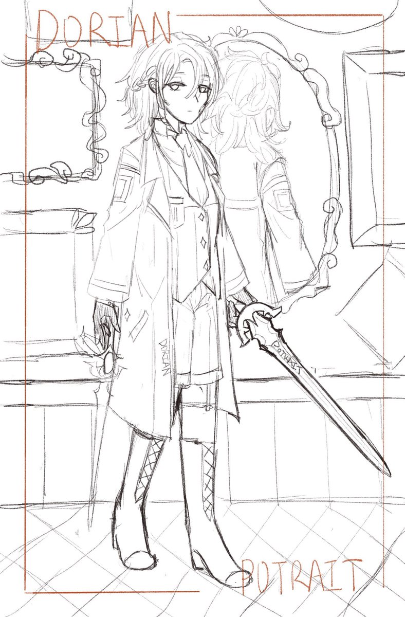 Limbus company Dorian 
(Wip lol) 