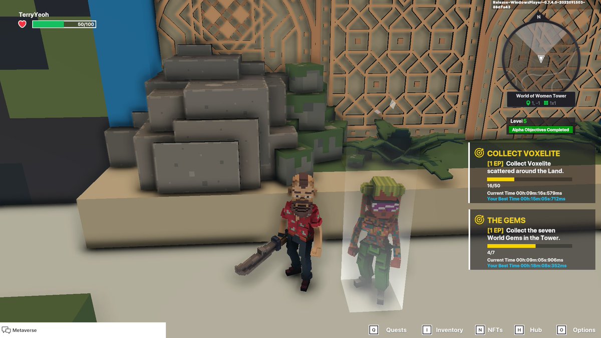 cheeonn111's tweet photo. @TheSandboxGame @worldofwomennft I just participated in the #SandboxAlphaS3Giveaway for a chance to win 500 SAND! Found the hidden room in World of Women Tower, check out my screenshot below! https://t.co/Z9eMi42i7I