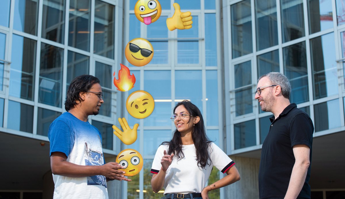 Pourquoi utiliser des #emojis 😆 😉 🥳 🐒 ? Une équipe des <a href="/LettresUNIL/">Lettres UNIL (Inactif)</a> dirigée par <a href="/ArisXanthos/">Aris Xanthos</a> tente de résoudre ce casse-tête 🧠 Et elle a besoin de vous ! 🫵 Un article de l'#uniscope : bit.ly/3xIm0WS <a href="/NCCR_Language/">NCCR Evolving Language</a>