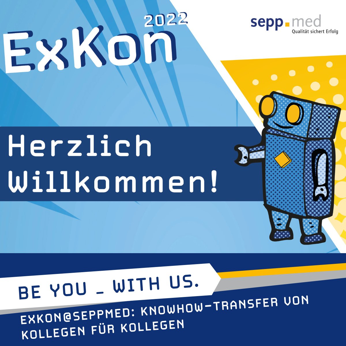 🗨️ 24 Vorträge
🗓️ 6 Tracks
👫 185 Kolleginnen &amp; Kollegen
🎉 1 Fabelhaftes Event
💯% Vorfreude
Morgen treffen wir uns endlich wieder zur ExKon - unserer einzigartigen Knowhow-Transfer-Veranstaltung, bei der wir in die Projekte unserer Kolleginnen &amp; Kollegen hineinspitzen können.