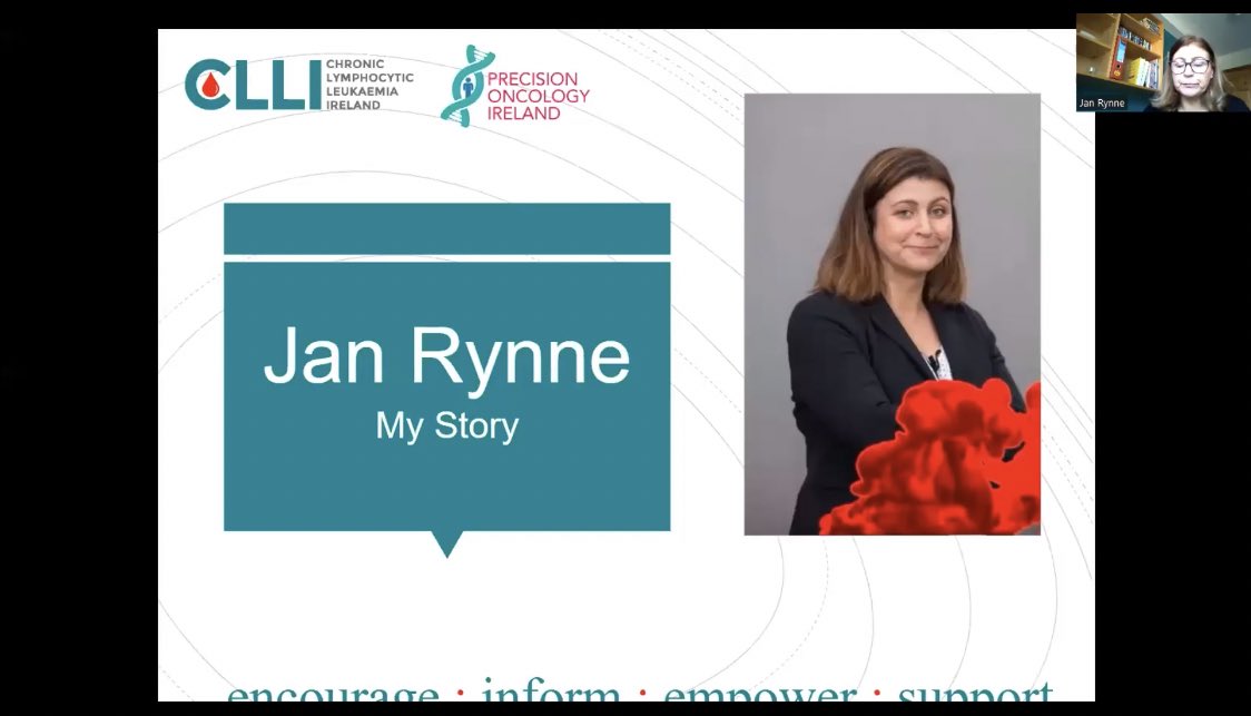 PrecisionOncIre's tweet photo. Thanks to patient advocate Jan Rynne for sharing her story at the #POIShowcase today, about how personalised medicine has had a real impact on her life and her cancer treatment https://t.co/0e3IKPkGZp