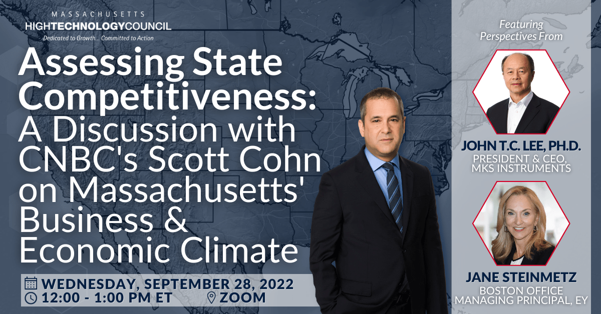 Jane_Steinmetz_'s tweet photo. I'm thrilled to have the opportunity to be a part of the @MAHIGHTECH discussion on MA's #Business and #EconomicClimate with @ScottCohnTV from @CBNC &amp; John T.C. Lee from MKS Instruments next week. You can learn more and register for the discussion here: https://t.co/mpBme0u4bF https://t.co/UL3J5WwKjU