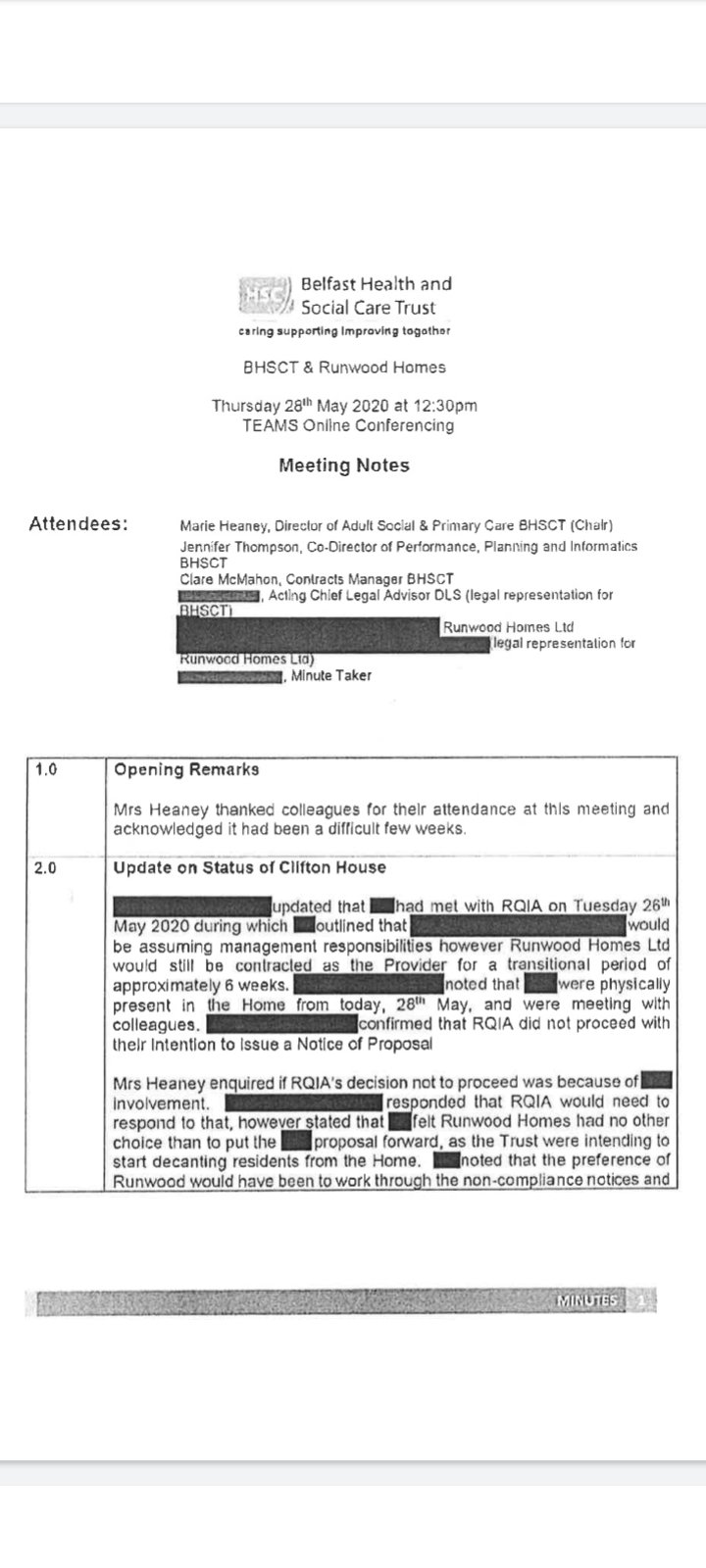 Campaign for Investigation at Clifton Nursing Home (CliftonCampaign) / Twitter