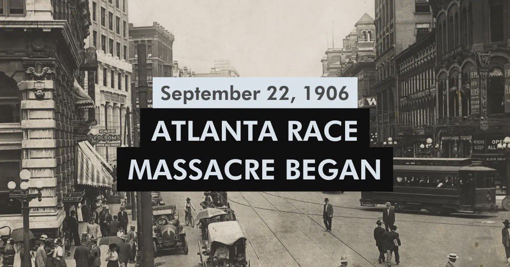 It's been 116 years since the Atlanta Race Massacre, in which White supremacist mobs terrorized and killed dozens of Black Americans. Today, we honor not just the victims in Atlanta, but also the victims of the countless similar atrocities at the hands of white supremacy.