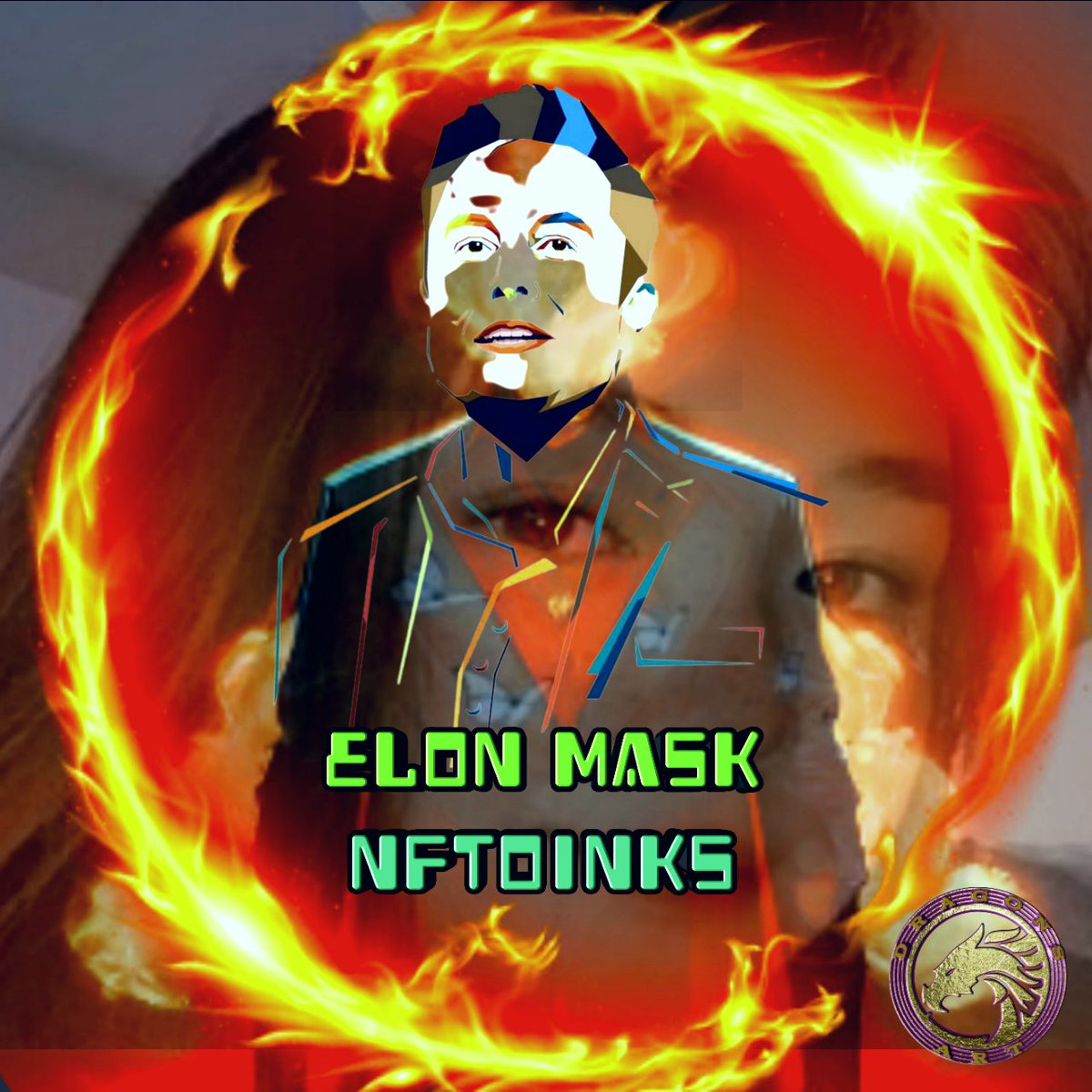 Alfo_nel's tweet photo. Tribute to another great artist #Enjin She is @NFToinks creator of #PXLBOT and #ElonMask I hope you like it, it is an honor for me to have your support, thank you very much friend.
#DragonsArt 🐉🐲 https://t.co/widS2hbwVw https://t.co/G543kB8suS
