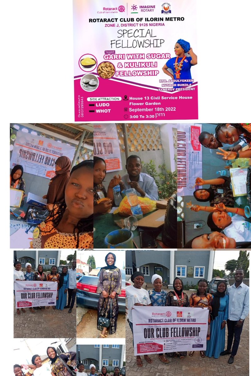 Racilorinmetro's tweet photo. #on 18th, September 2022#
#ADRR visitation#
The ADRR was able to ask the club presidents on the challenge that club was facing, and also ADRR advise the club on how to control the fears and challenges that club was facing.
It’s was a successful one
Thank you ADRR Zone J. https://t.co/xEY3eXyI5W
