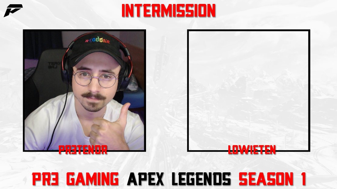 PR3GAMING's tweet photo. 📸 Here's a little preview of our new event stream graphics!

The background moves, by the way. It's pretty sick 🤓

What do you think? Liking the new look? https://t.co/qvJlHKlBLt