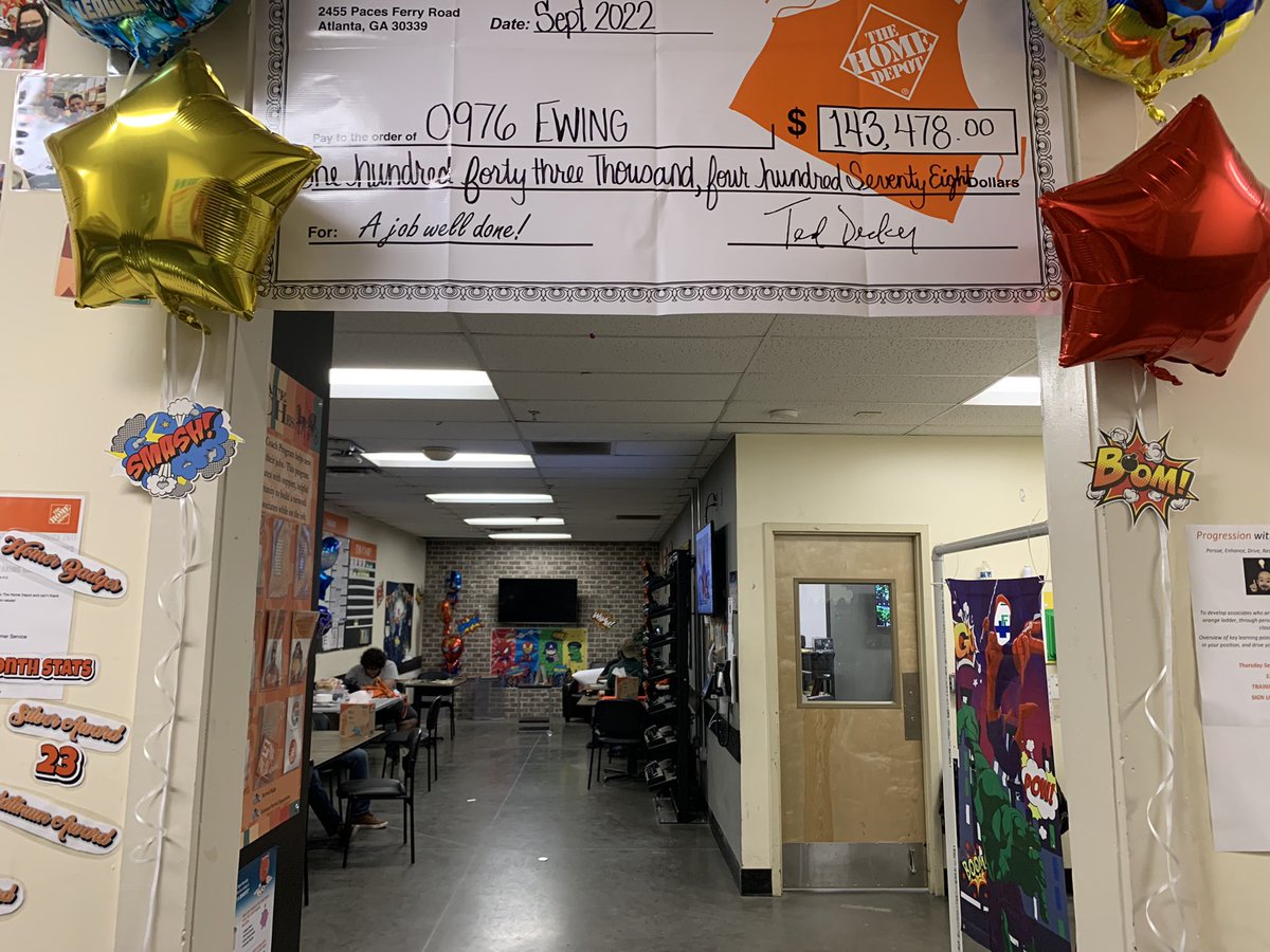 mariaS_depot's tweet photo. The beginning of our SUPERHERO SUCCESS SHARING WEEKEND! 0976 #ewingstrong #njmetro https://t.co/wjjt0MYPz1