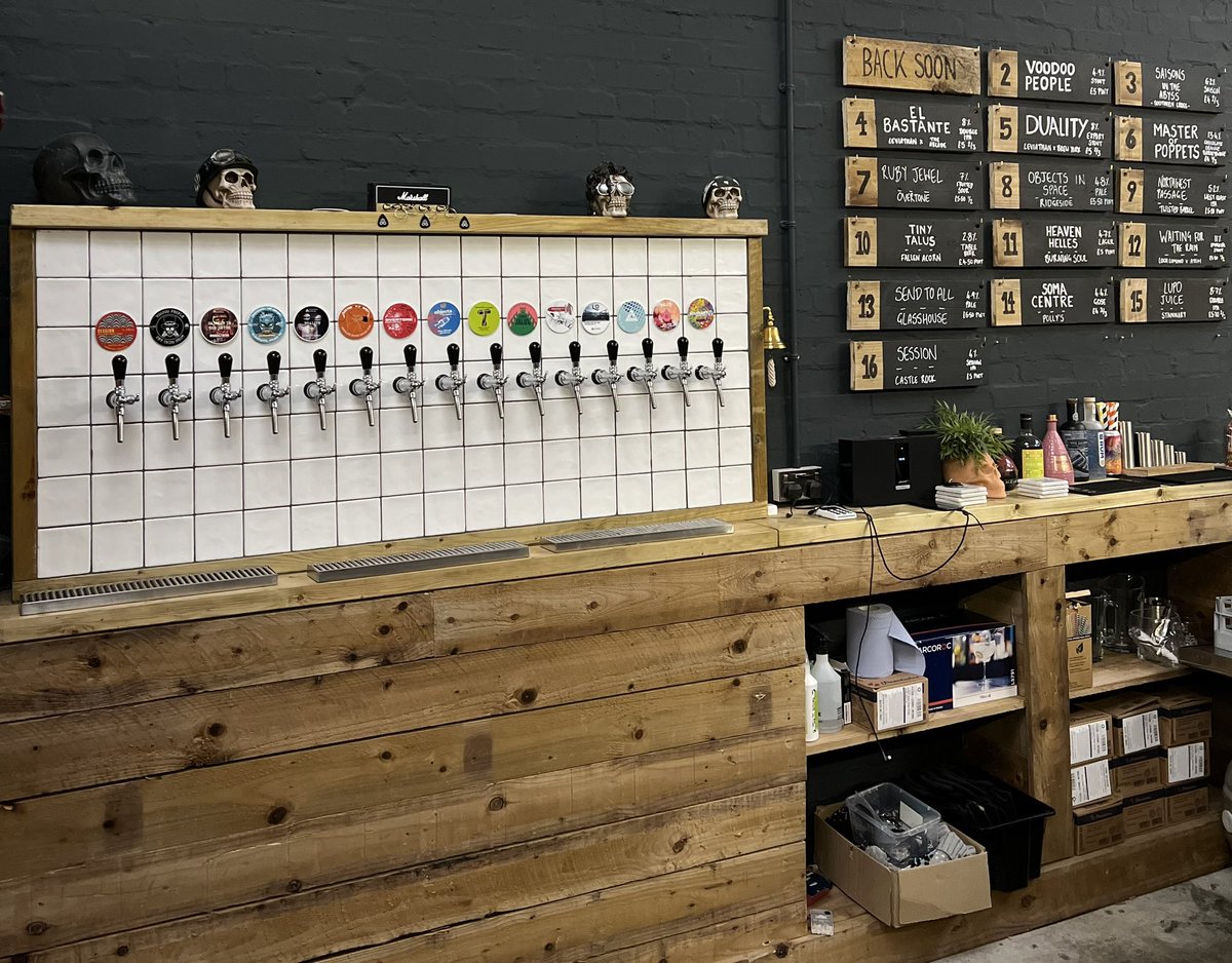 Thirsty Thursday anyone? 

Tap Room open today from 5-9pm and will you look at that thing of beauty!

All beers available to take away, we’ve all shades of wine, cider and a selection of spirits. 

Families, dogs, take away food all welcome. 

Come on down for a swifty!