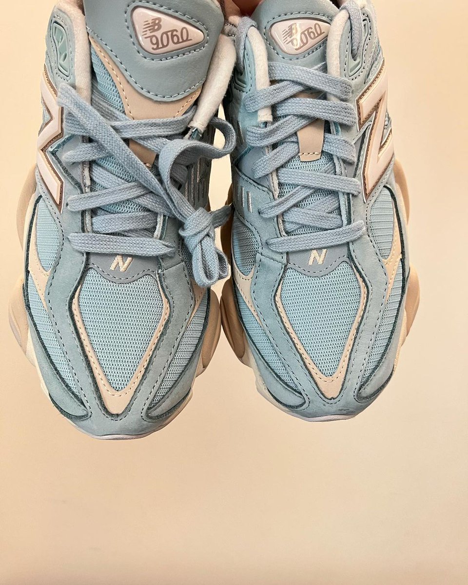 JustFreshKicks's tweet photo. First Look at a new upcoming New Balance 9060 “Light Blue” https://t.co/xKIfOdpRkY