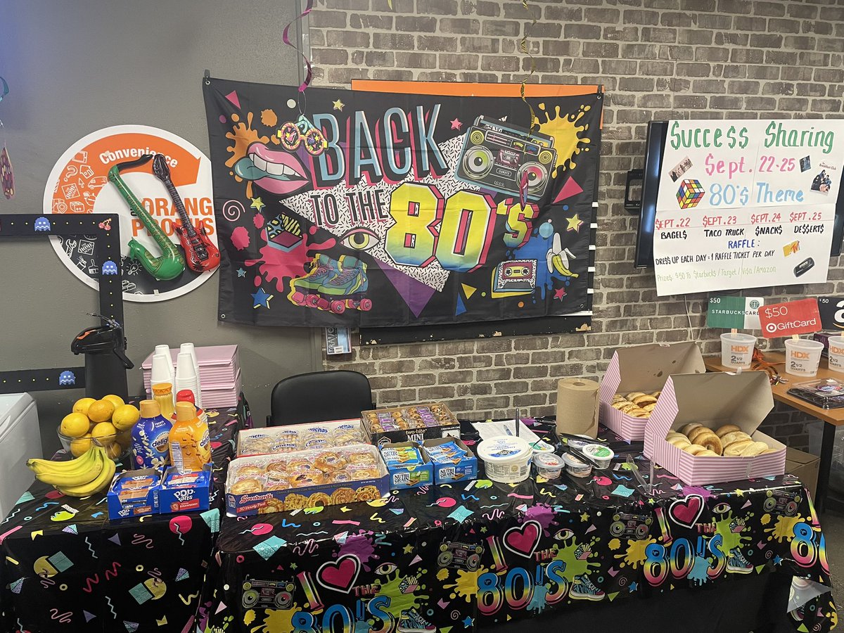 KristinaApodac1's tweet photo. Hillsdale Success Sharing celebration! Totally 80’s!!!! ASDS Nan showing us how it’s done right!!! #HillsdaleHomeDepot #1009 #successsharingweekend #totally80s https://t.co/LIp0yYjAOb