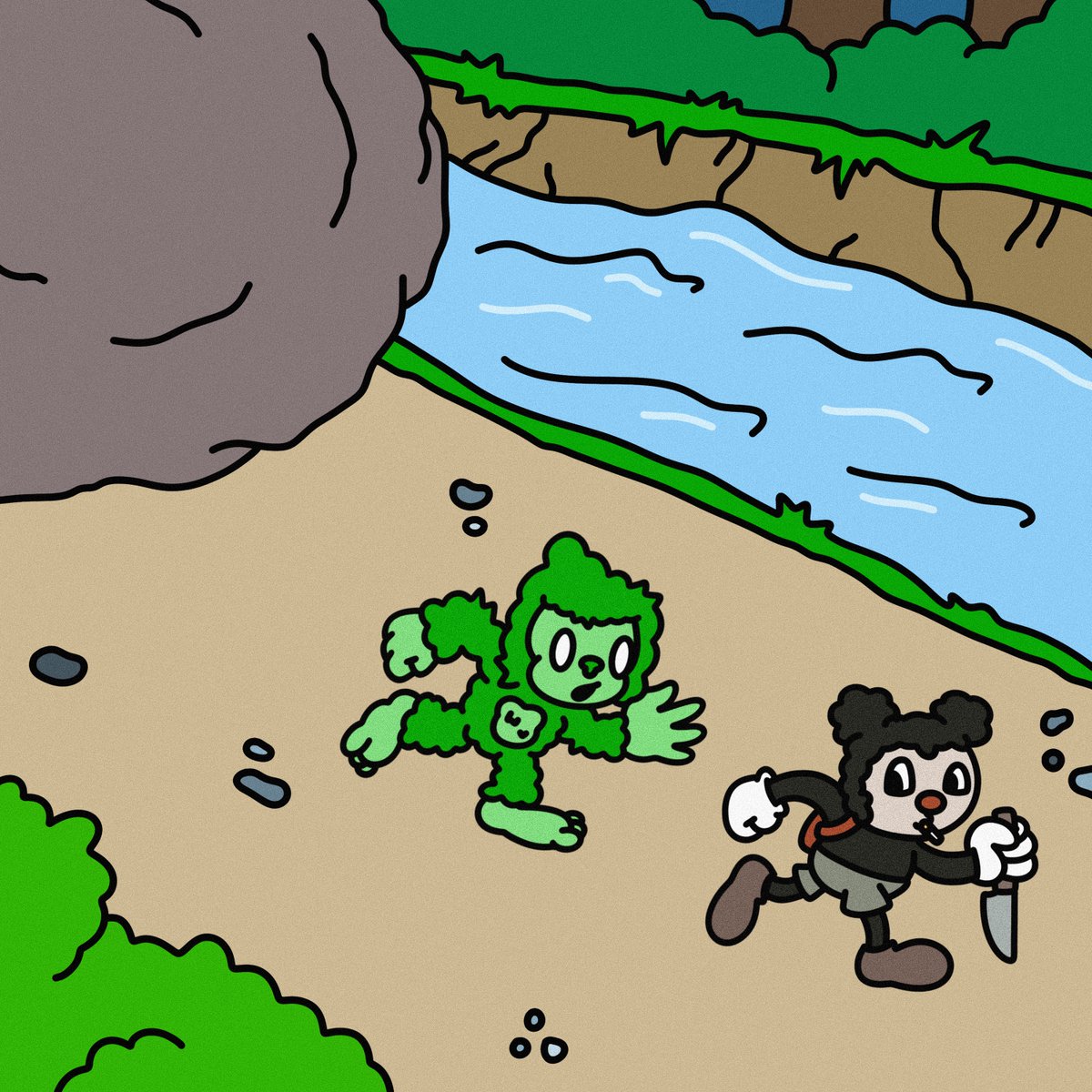 Run for your lives👺

1x Shrubbie up for grabs!

-Follow
-Like+RT
-Tag a Goon