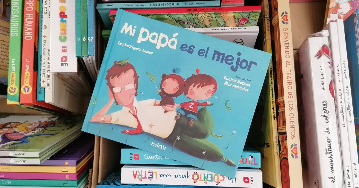 LibreriaLtdCh's tweet photo. Mateo dice: MI PAPÁ ES EL MEJOR y nos lo explica en este libro de #EdicionesJaguar escrito por Eva Rodriguez Juanes.

#LaTraviesadeChangay

#deLUNESaVIERNES
#de11a14yDe17a21

#SÁBADOSde10a14

#Sevilla #SanJerónimo
#Cantina6

#libreríaLtdCh https://t.co/90u2zZQPdd
