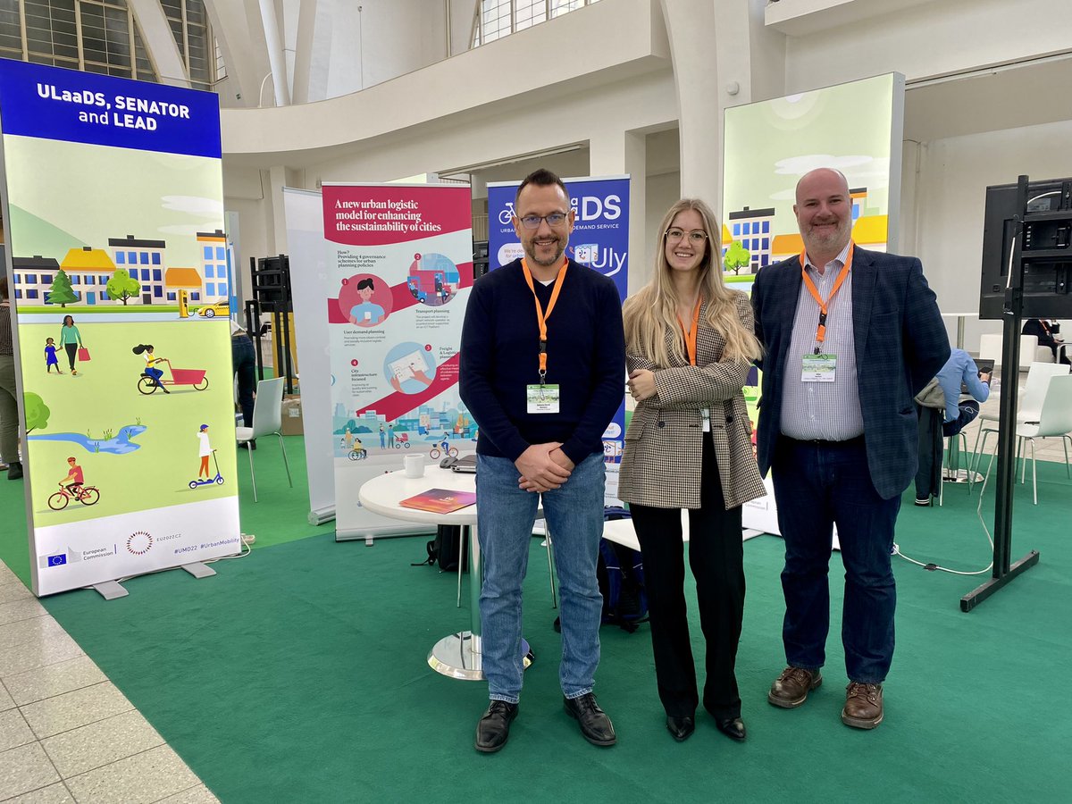SenatorProject's tweet photo. This year's Urban Mobility Days are coming to an end! #UMD22 

🤞🏼A pleasure to share the moments and conversations with so many exciting #mobility projects. See you soon!

@MdsTransmodal @zabala_eu @DeustoTech 

#UrbanMobility @CIVITAS_EU https://t.co/hriXn4NdyM
