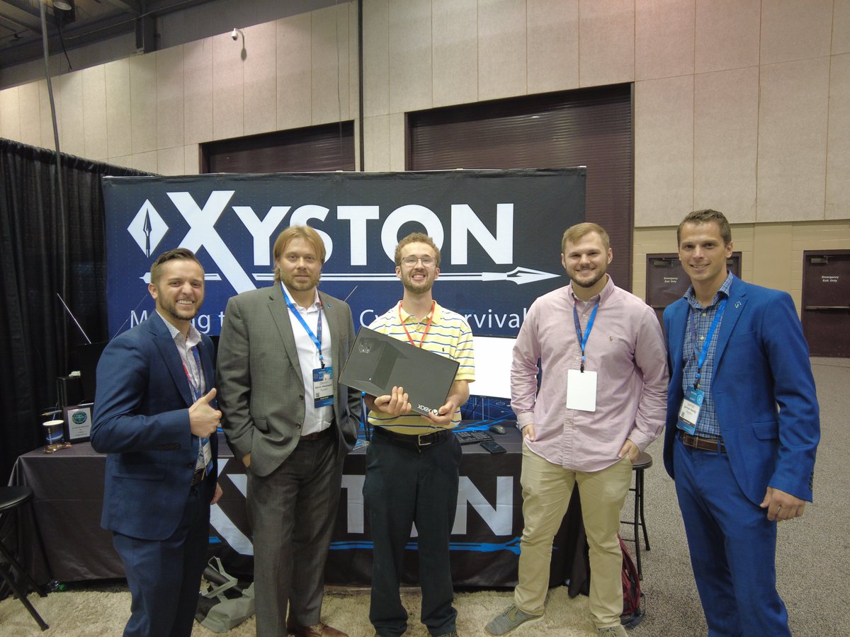 NationalCyberSummit (@natlcybersummit) on Twitter photo #NCS2022 and <a href="/XystonInc/">Xyston Inc.</a> congratulates Cooper Yancey with assistance from William Gwaltney Pen Testing the car using Role Jamming Attacks and winning an Xbox!
#NtlCyberSummit #CyberHuntsville #CyberSecurity #Pentesting #NCS2022 and <a href="/XystonInc/">Xyston Inc.</a> congratulates Cooper Yancey with assistance from William Gwaltney Pen Testing the car using Role Jamming Attacks and winning an Xbox!
#NtlCyberSummit #CyberHuntsville #CyberSecurity #Pentesting