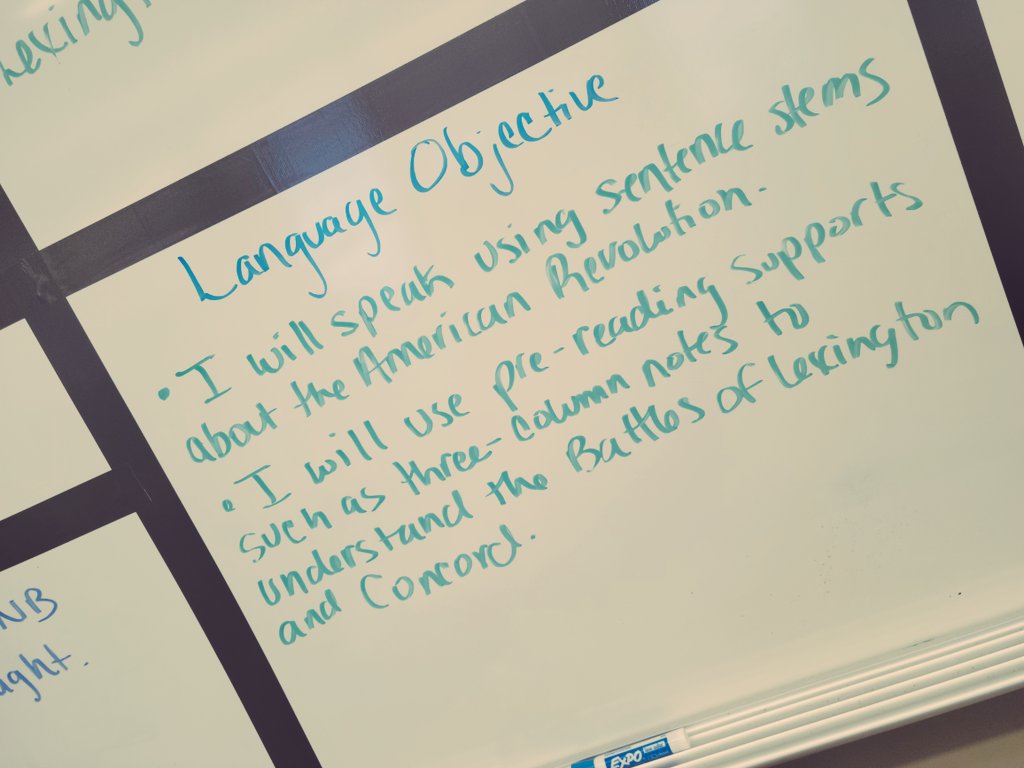 montra_rogers's tweet image. Now this is what you call Language Objectives. Good Job @IN_Washington14 Good Job!!!! @SocialStudiesSS @J_Filipow #TeacherLeader #DistrictPartnerships #PartnerWithAPurpose #DiscoverDevelopDeplpy