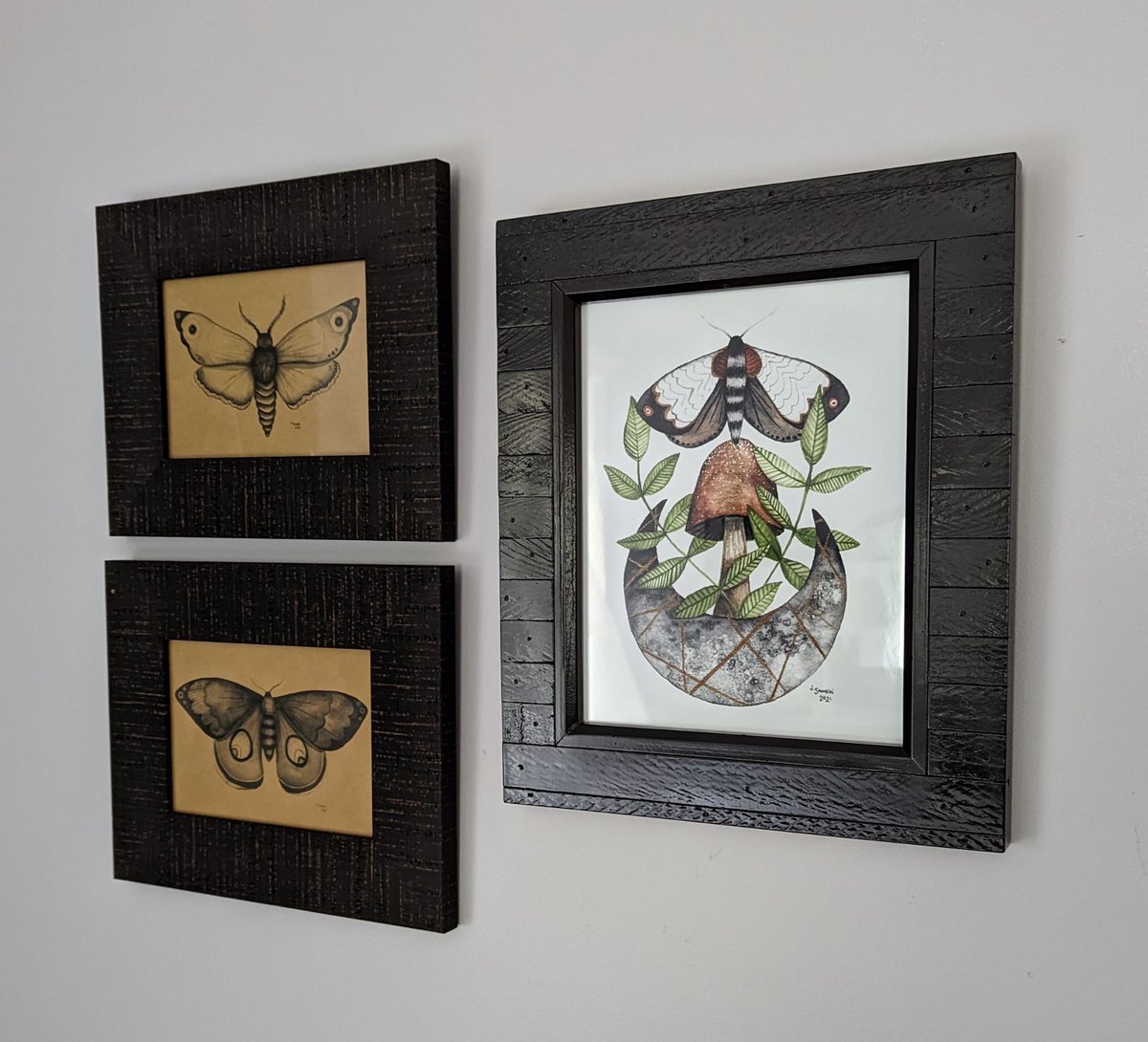 studiojulep's tweet photo. Look how cute these three Studio Julep pieces are framed together! Love it 🖤 https://t.co/d7Y7wRrxqT