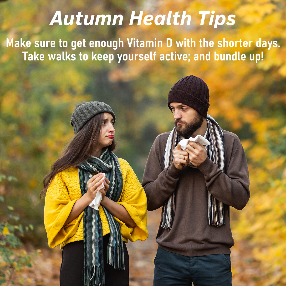 LabQ247's tweet image. The fall brings colder weather and shorter days.

Here is how we try to avoid illness and prepare our bodies for the colder months.
