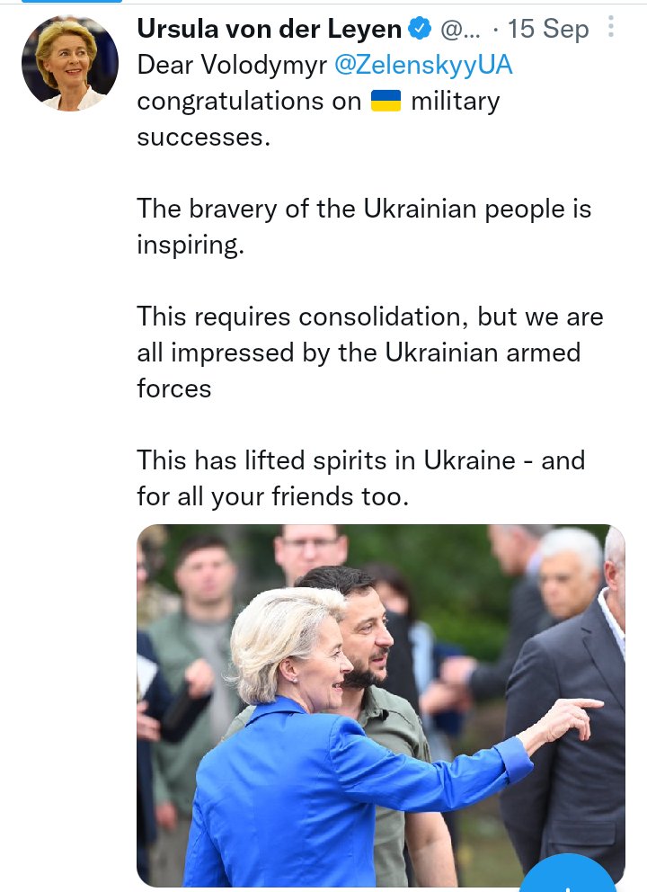 EliasAmare's tweet photo. .@JosepBorrellF's advice to "forget about military solution" is best directed at himself &amp; @vonderleyen regarding the current #Ukraine war. #Europe must resolve its conflict with #Russia peacefully &amp; avert its self-inflicted energy crisis. Winter is coming.
#SayNoMore #DisarmTPLF https://t.co/B7a5nBjtGb
