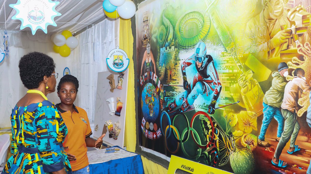 jckwesiga's tweet photo. One of the stalls I visited today while at the 13th NCHE exhibition is that of @kabuniversity and I was impressed by what the team has put up for display. https://t.co/Da9rJxFhyg