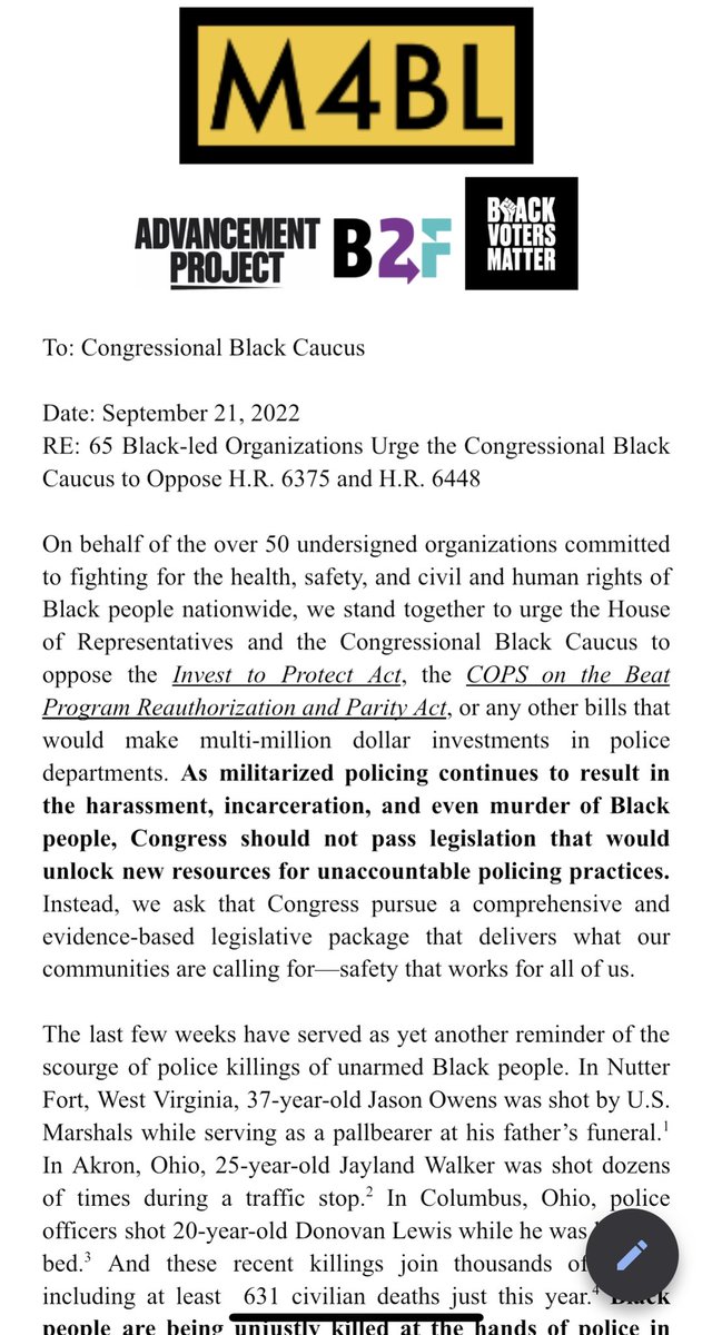 @TheBlackCaucus we can do much better than this. Our communities deserve to be safe and we need real solutions to get there. We’ve come too far to turn back now.